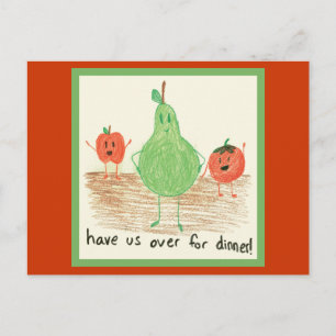 Kindernahrungsmittel Postkarte