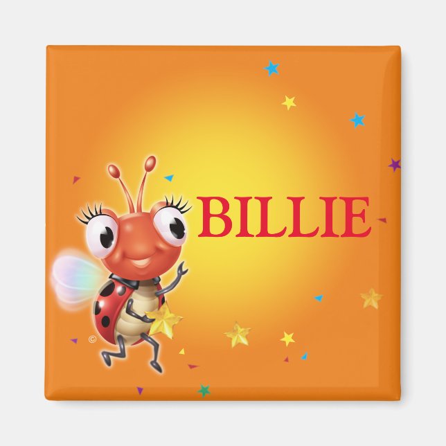 Kindername Ladybug Kühlschrankmagnet (Vorne)
