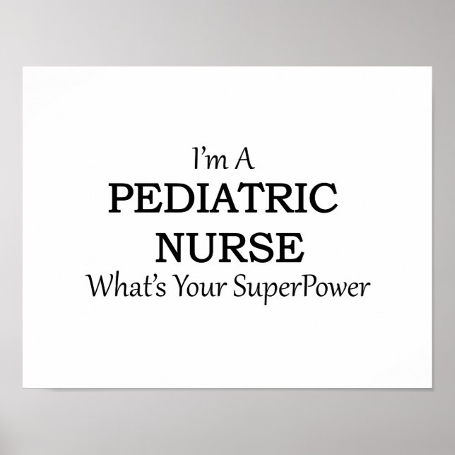 KINDERNURSE POSTER (Vorne)