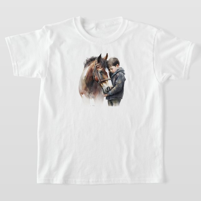 Kinderpferd-T - Shirt (Ablage )