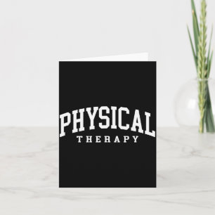 Kinderphysiotherapie lustige Physiotherapeuten Karte