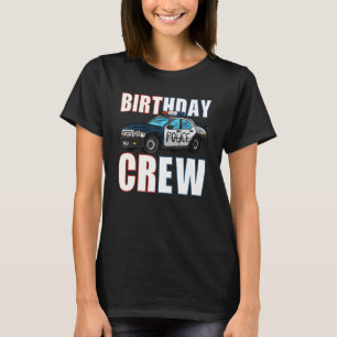 Kinderpolizei Geburtstag Crew Polizist Offizier Po T-Shirt
