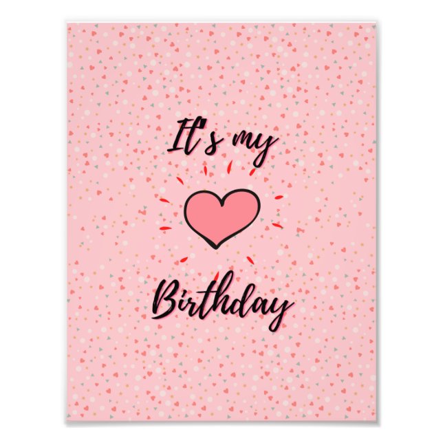 Kinderposter Fotodruck (Vorne)