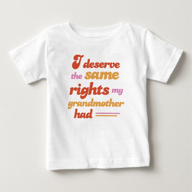 Kinderrechte Shirt für Kinder und Kleinkinder (Vorderseite)