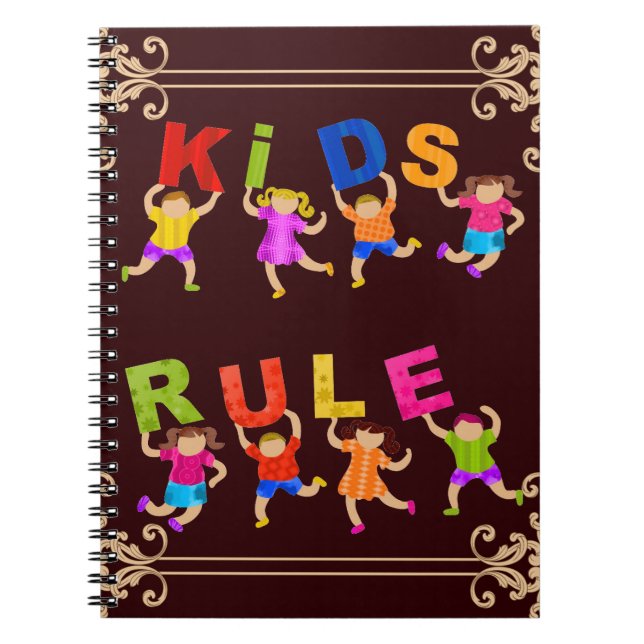 Kinderregel Notizblock (Vorderseite)