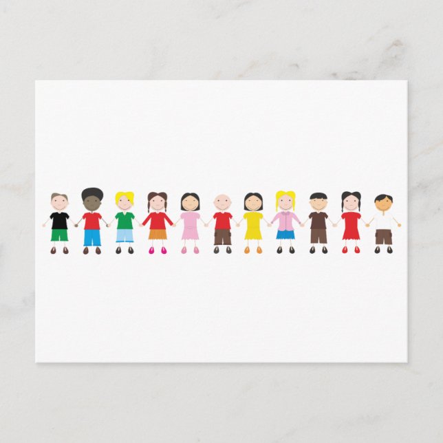 Kinderreihe Postkarte (Vorderseite)