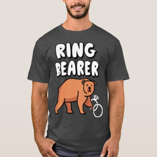 Kinderring TrägerKids Niedlich Bär Funny Boys Girl T-Shirt