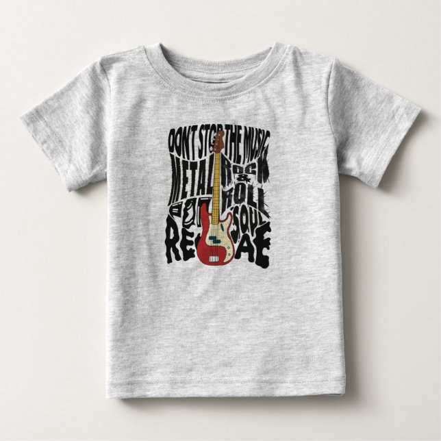 Kinderrock Baby T-shirt (Vorderseite)