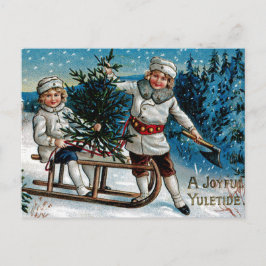 Kinderrodelbahn Postkarte