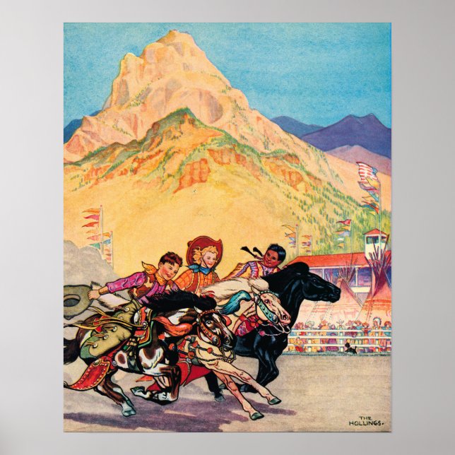 Kinderrodeo Poster (Vorne)