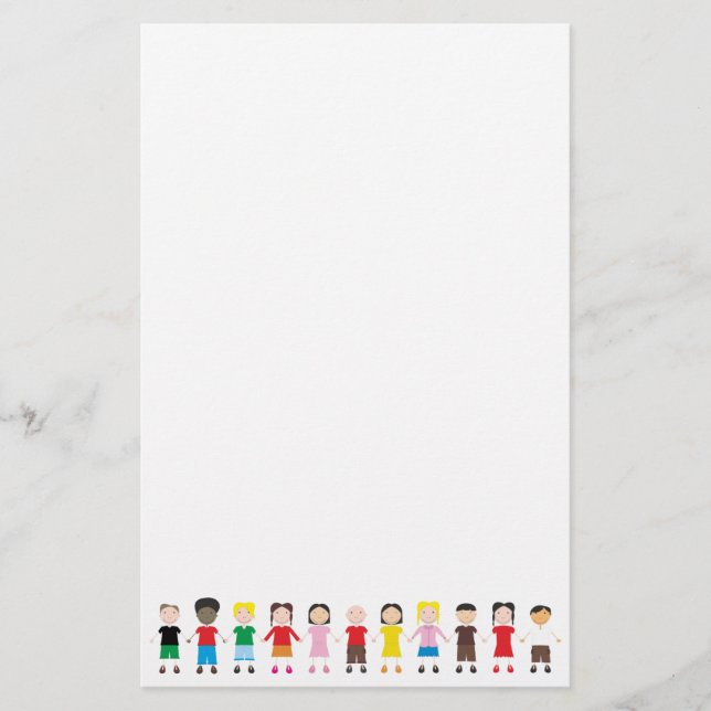 Kinderrolle Briefpapier (Vorderseite)