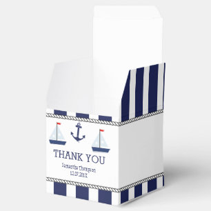Kinderschiff Babydusche Gefälligkeitsbox Geschenkschachtel