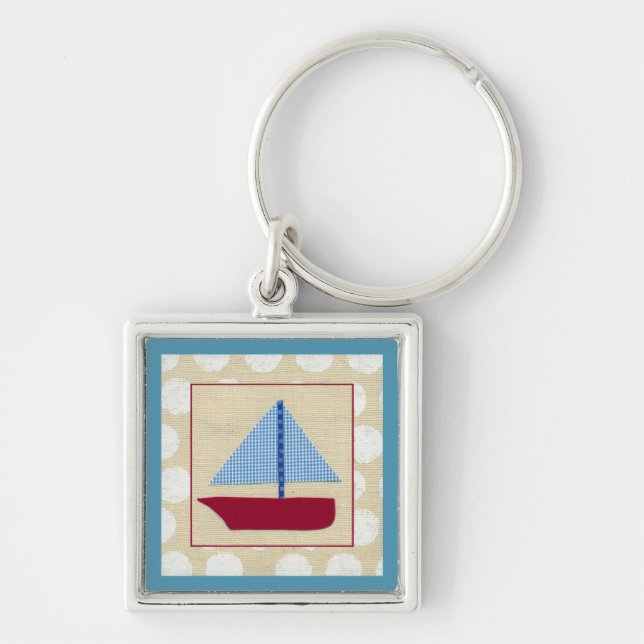 Kinderschiff von Chariklia Zarris Schlüsselanhänger (Vorne)
