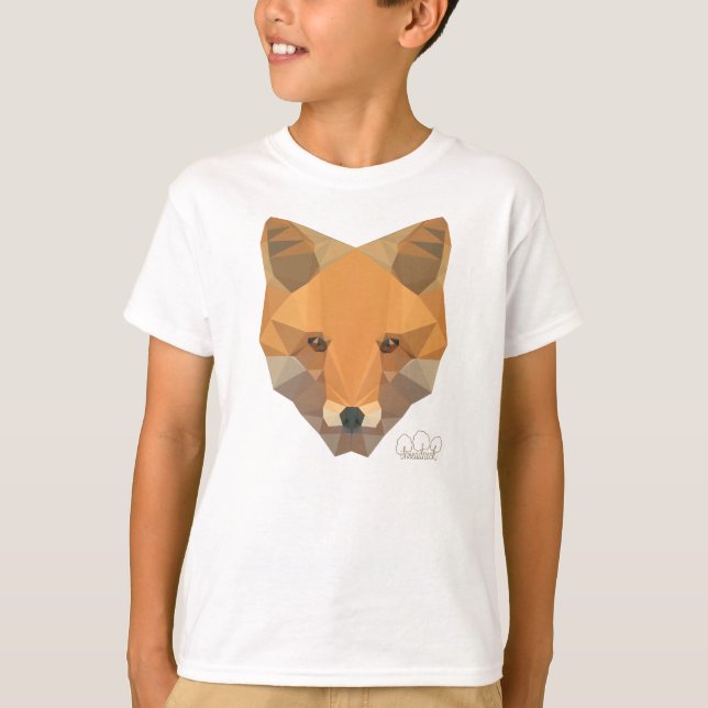 Kinderschlaues Fox-Shirt T-Shirt (Vorderseite)