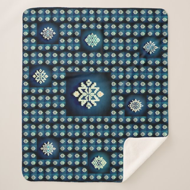 Kinderschuhe, die Minecraft mögen Sherpadecke (Vorderseite)