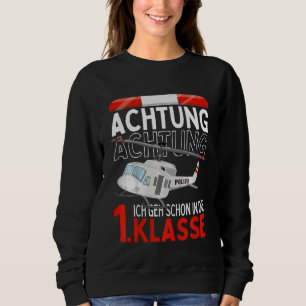 Kinderschule Einschulung Kind 1. Klasse Sweatshirt