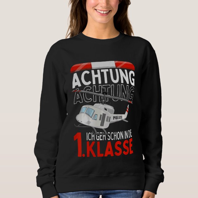 Kinderschule Einschulung Kind 1. Klasse Sweatshirt (Vorderseite)
