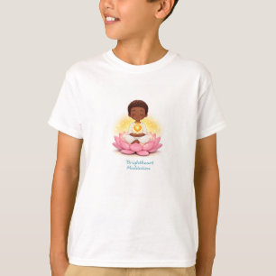 Kindershirt mit Jungen auf Lotus T-Shirt
