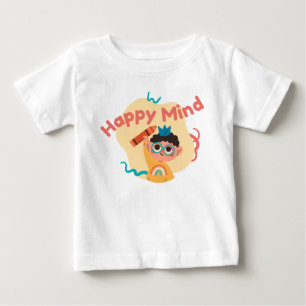 Kinderspiel mit Crayons Baby T-shirt