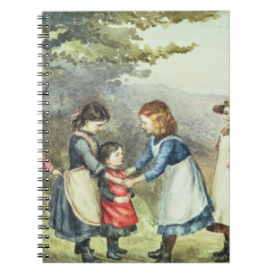 Kinderspiele, c.1880 (ohne Papier) Notizblock