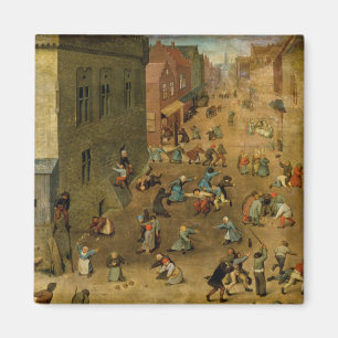 Kinderspiele: Details oben rechts Magnet