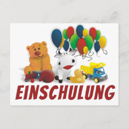 Kinderspielzeug Postkarte