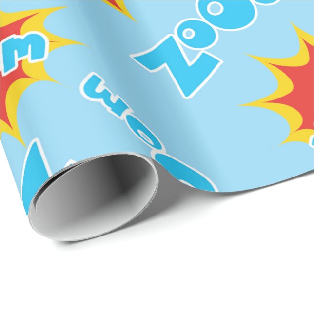 KinderSuperheld Geschenkpapier (Rolleneckpunkt)