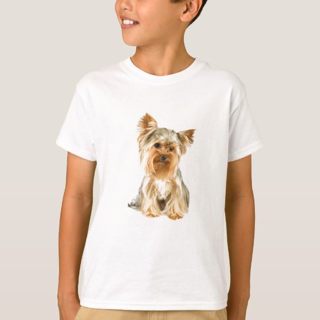 KinderT - Shirt-vertikale Schablone - besonders T-Shirt (Vorderseite)