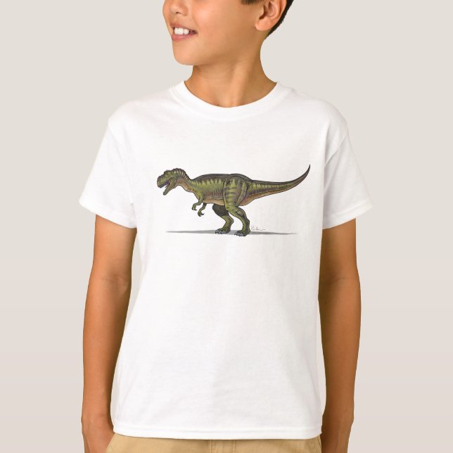 KinderT - Shirttyrannosaurus-Dinosaurier T-Shirt (Vorderseite)