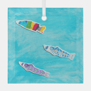 Kindertag Koinobori-Ornament Ornament Aus Glas