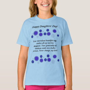 Kindertagsgeschenk T - Shirt für Töchter