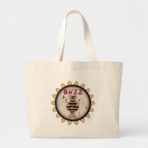 Kinderteddy-Bärn-Hummel-Bienen-Taschen-Tasche Jumbo Stoffbeutel