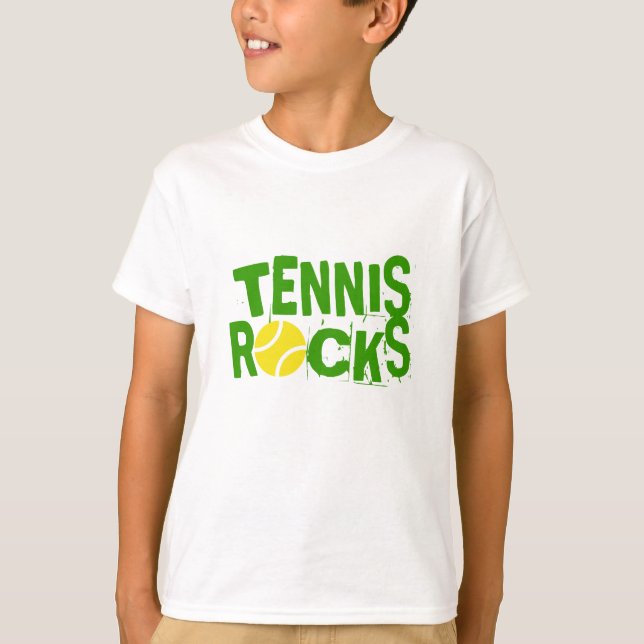 Kindertennis-T-Shirt für Jungen und Mädchen T-Shirt (Vorderseite)