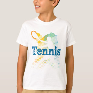 Kindertennis-T-Shirt mit kundengerechtem Druck T-Shirt