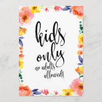 Kindertisch erschwinglich florales Boho Hochzeitsz