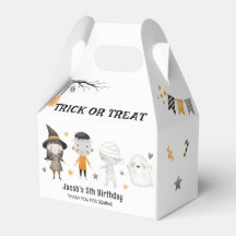 Kindertrick oder Treat Halloween Geburtstags Gefäl
