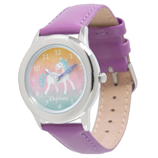 Kinderuhr Armbanduhr (Schrägansicht)