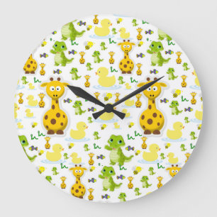 Kinderuhr Große Wanduhr