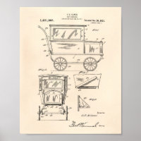 Kinderwagen 1921 Patentart - Alte Peper
