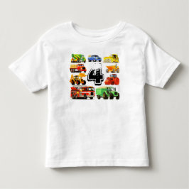 Kinderwagen 4. Geburtstag Kleinkind T-shirt