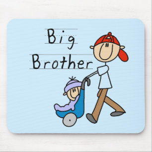 Kinderwagen großer Bruder T-Shirts und Geschenke Mousepad