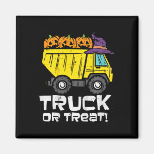 Kinderwagen oder Leckerei Halloween-Kostümkind Magnet