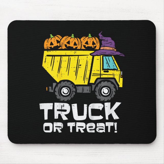 Kinderwagen oder Leckerei Halloween-Kostümkind Mousepad (Vorne)