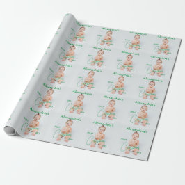 Kinderweihnachtsjubiläum hochladen geschenkpapier