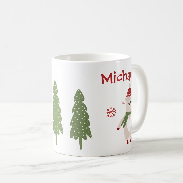 Kinderweihnachtsmugge Kaffeetasse (VorderseiteRechts)