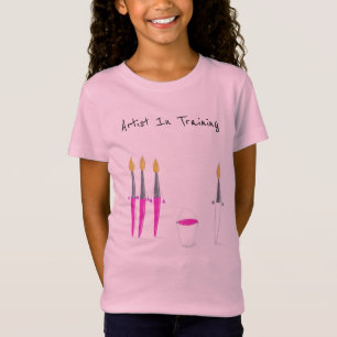 Kinderwerk auf einem T - Shirt