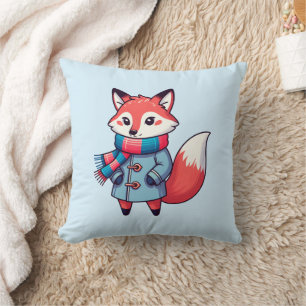 Kinderwinterfuchs Kissen