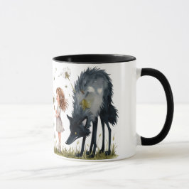 Kinderzauber und der Charme der Wölfe Tasse