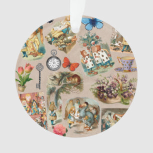 Kinderzimmer Alice Bunt 1800er Jahre Klassiker Wun Ornament