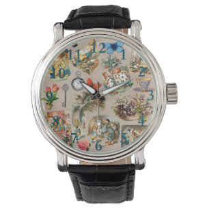 Kinderzimmer Alice Bunt 1800er Klassiker Wunderlan Armbanduhr